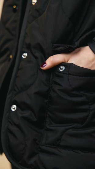 LIMITKA - prošívaná bunda Millie černá