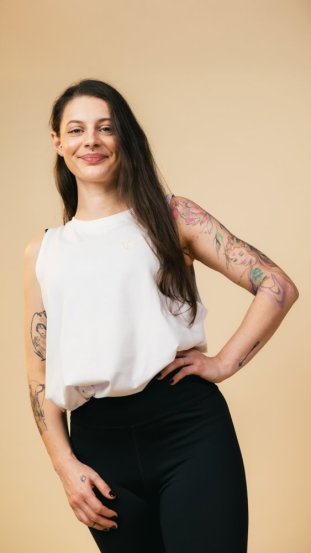 Tílko Trixie Bílá