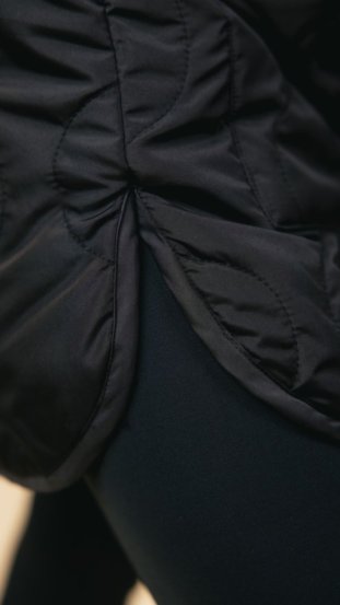 LIMITKA - prošívaná bunda Millie prodloužená bez kapuce