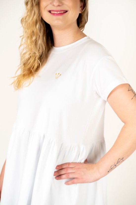 Tričko Lilly Bílá - Velikost: M/L