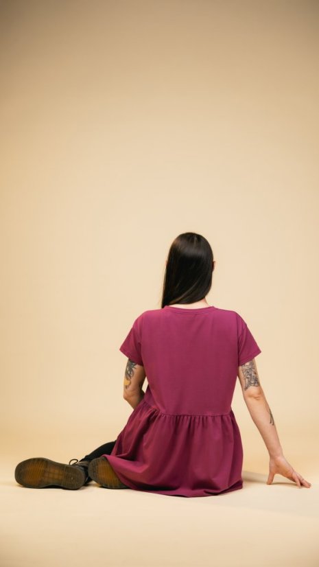 Tričko Lilly Fialová - Velikost: XS/S