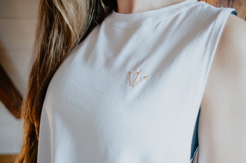 Tílko Trixie Bílá - Velikost: L