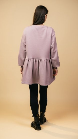 Mikina s volánkem Lila