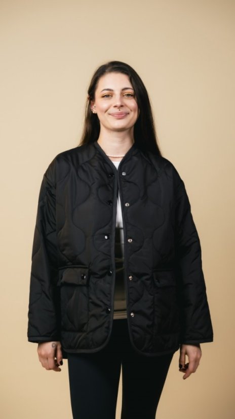 LIMITKA - prošívaná bunda Millie černá - Velikost: XS